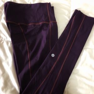 Worn once, Lululemon Size 6 pants